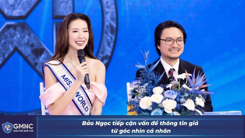 Bảo Ngọc tiếp cận vấn đề thông tin giả từ góc nhìn cá nhân
