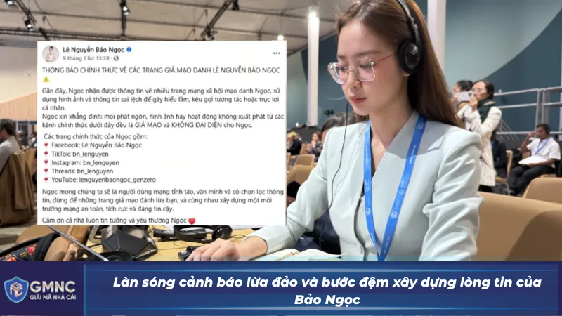 Bảo Ngọc lên tiếng cảnh báo lừa đảo tạo tiền đề vững chắc về niềm tin cho người xem