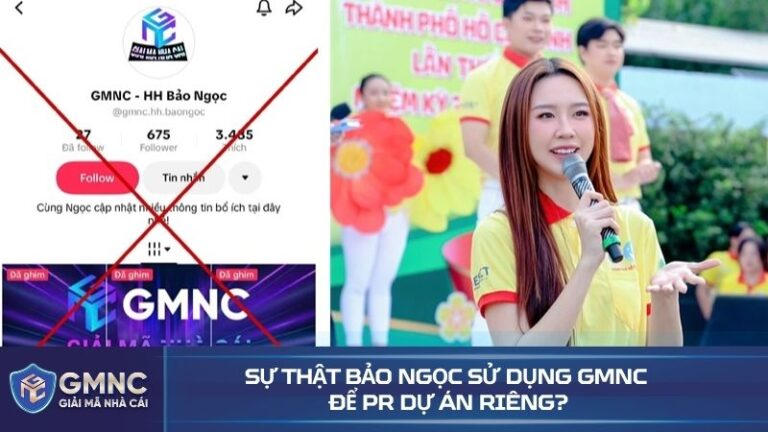 Sự thật Bảo Ngọc sử dụng GMNC để PR dự án riêng